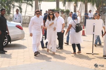 Celebs Condolence To Sridevi At Mumbai